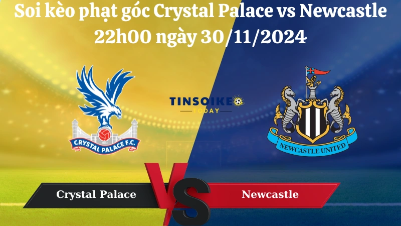 Nhận định soi kèo phạt góc Crystal Palace vs Newcastle 22h00 ngày 30/11/2024